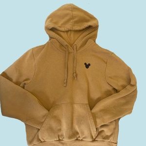 Kids yellow Disney hoodie